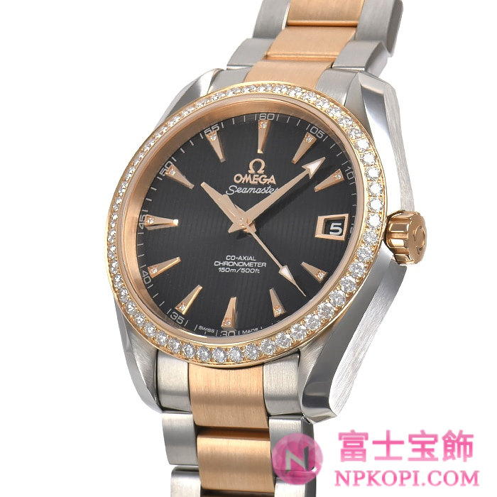 オメガ自動巻き時計シーマスター アクアテラ 150M 38.5mm 231.25.39.21.51.001