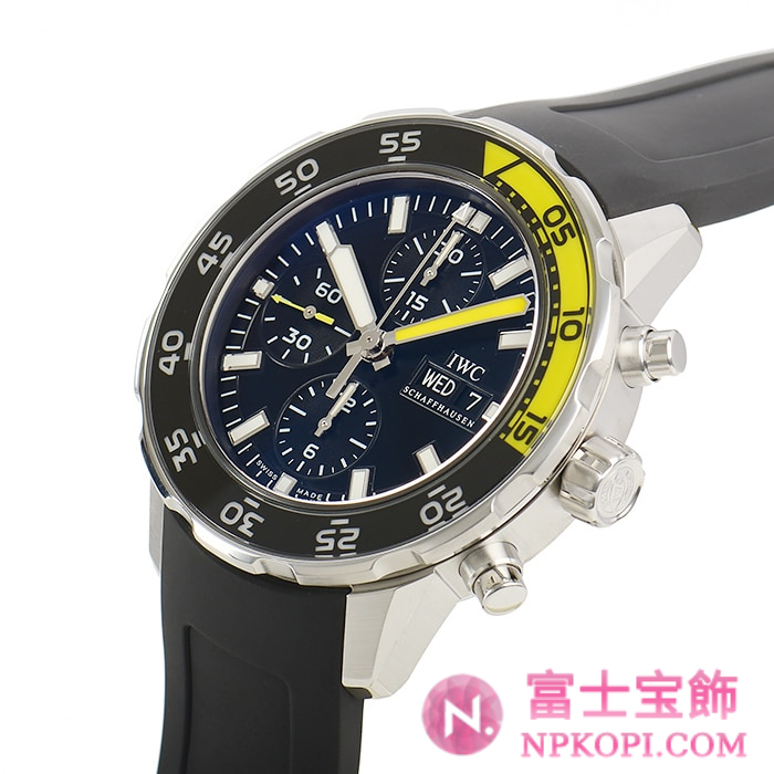 IWC自動巻き時計アクアタイマー クロノ IW376709