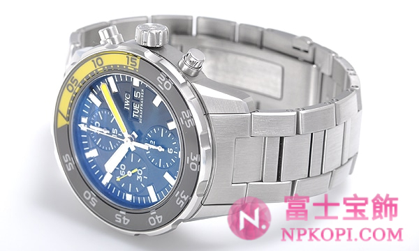 IWC自動巻き時計アクアタイマー クロノ IW376708