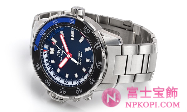 IWC自動巻き時計アクアタイマー ディープツー IW354703