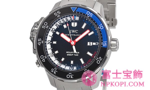 IWC自動巻き時計アクアタイマー ディープツー IW354703