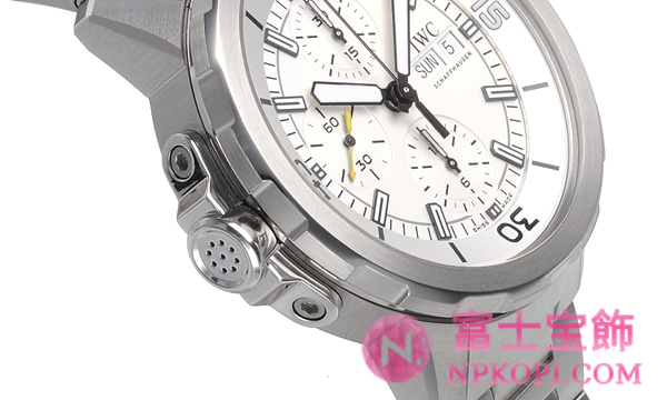 IWC自動巻き時計アクアタイマー クロノ IW376802