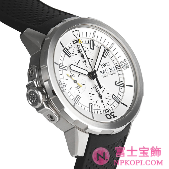 IWC自動巻き時計アクアタイマー クロノ IW376801