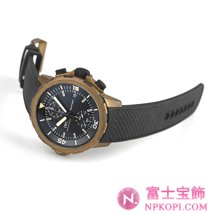 IWC自動巻き時計アクアタイマー クロノ エクスペディション チャールズダーウィン IW379503