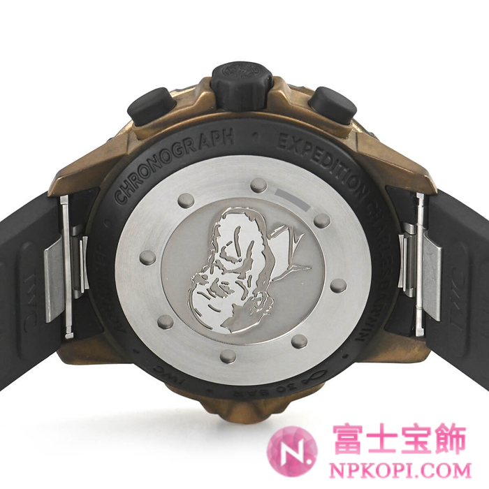 IWC自動巻き時計アクアタイマー クロノ エクスペディション チャールズダーウィン IW379503
