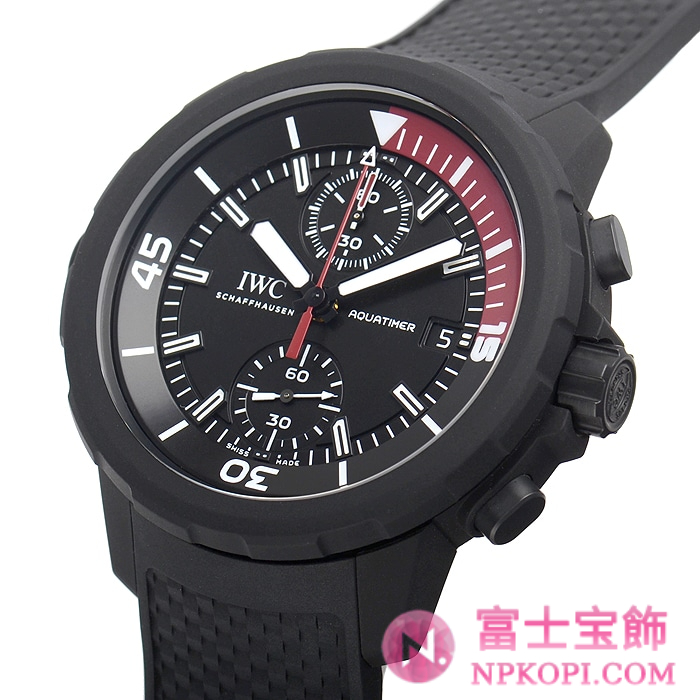 IWC自動巻き時計アクアタイマー クロノグラフ ラ・クンブレ・ボルケーノ 世界限定500本 IW379505