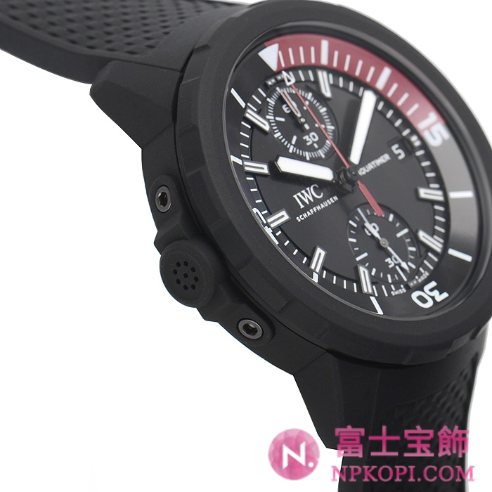 IWC自動巻き時計アクアタイマー クロノグラフ ラ・クンブレ・ボルケーノ 世界限定500本 IW379505