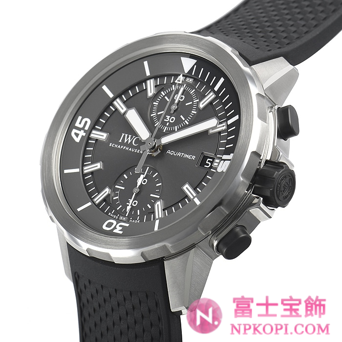 IWC自動巻き時計アクアタイマー クロノ シャーク 世界限定500本 IW379506