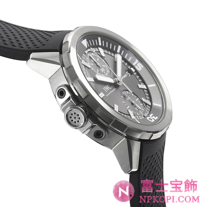 IWC自動巻き時計アクアタイマー クロノ シャーク 世界限定500本 IW379506
