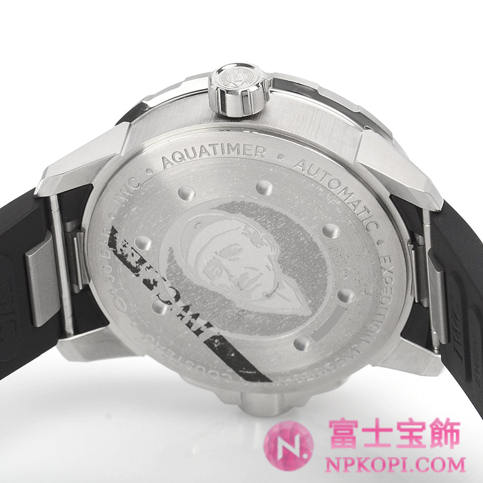 IWC自動巻き時計アクアタイマー オートマチック エクスペディション ジャックイヴクストー IW329005