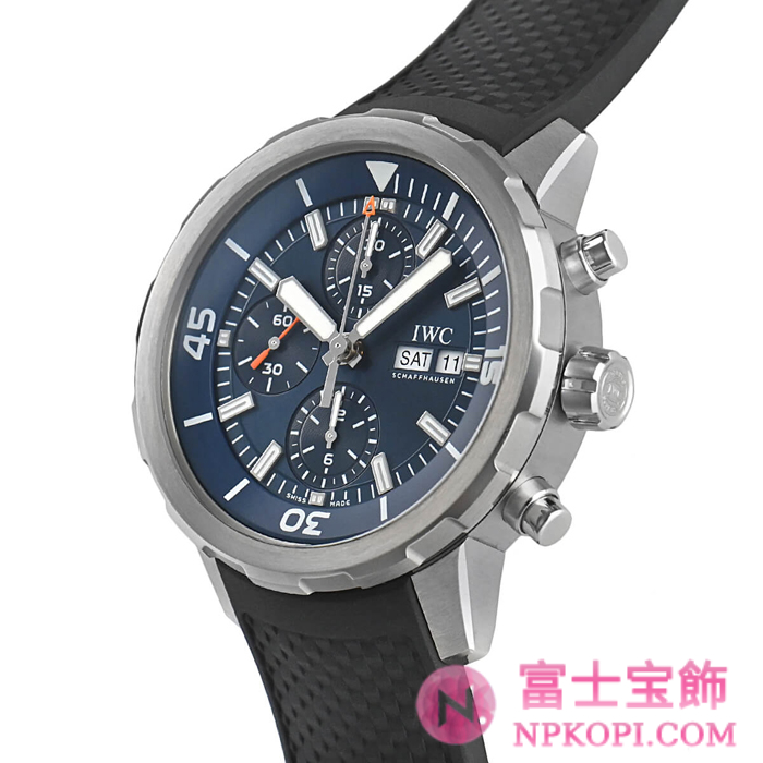 IWC自動巻き時計アクアタイマー クロノ エクスペディション・ジャック=イヴ・クストー IW376805