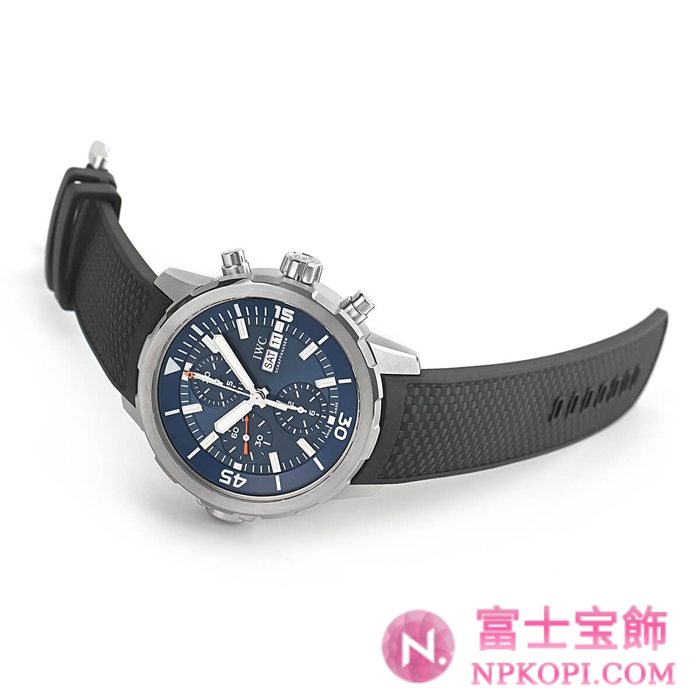 IWC自動巻き時計アクアタイマー クロノ エクスペディション・ジャック=イヴ・クストー IW376805