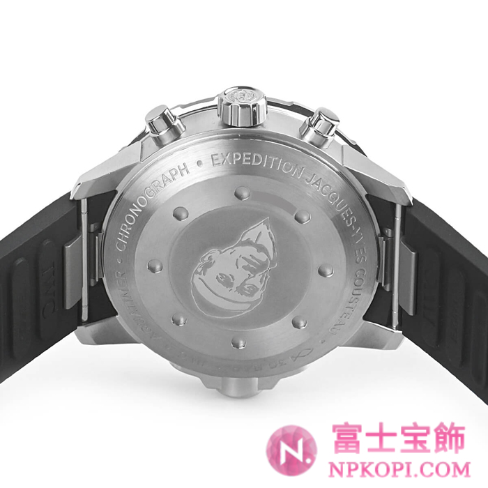 IWC自動巻き時計アクアタイマー クロノ エクスペディション・ジャック=イヴ・クストー IW376805