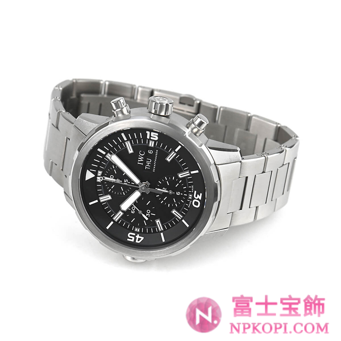 IWC自動巻き時計アクアタイマークロノ IW376804