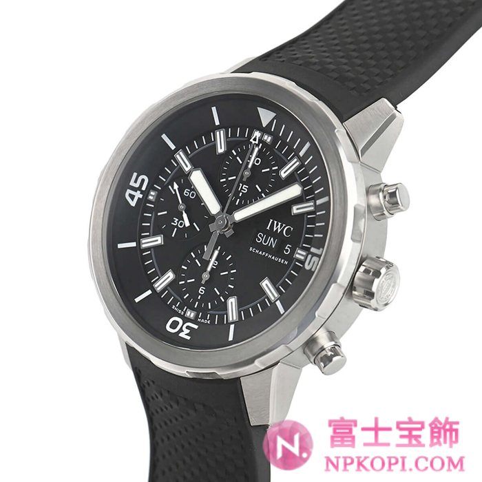 IWC自動巻き時計アクアタイマー クロノ IW376803