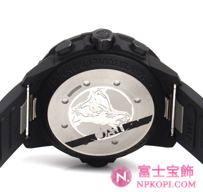 IWC自動巻き時計アクアタイマー クロノ ガラパゴスアイランド IW379502