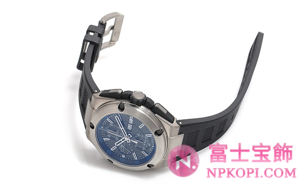 IWC自動巻き時計インヂュニア ダブルクロノグラフ IW376501