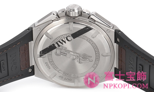 IWC自動巻き時計インヂュニア クロノ ジルバープファイル 世界1000本限定 IW378505