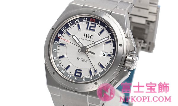 IWC自動巻き時計インヂュニア デュアルタイム IW324404