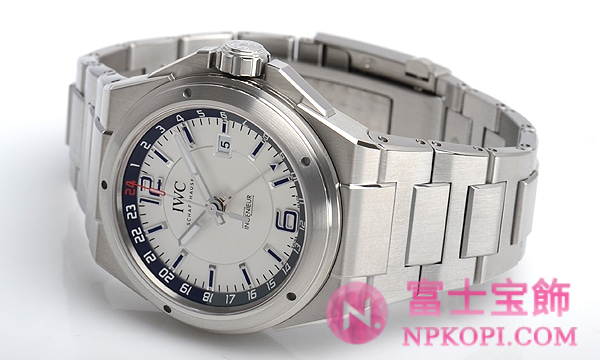 IWC自動巻き時計インヂュニア デュアルタイム IW324404