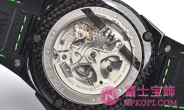 IWC自動巻き時計インヂュニア オートマティック カーボンパフォーマンス セラミック 世界限定1000本 IW322404