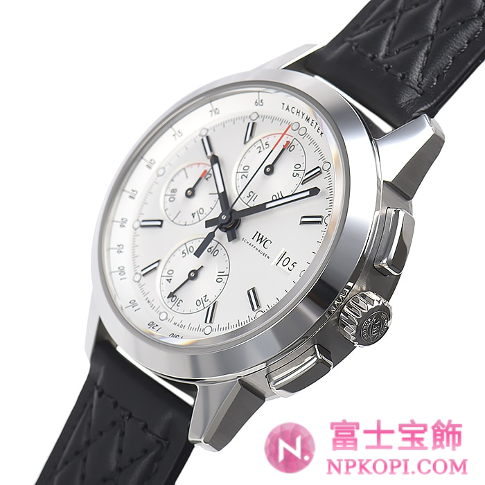 IWC自動巻き時計インヂュニア クロノグラフ W125 限定750本 IW380701