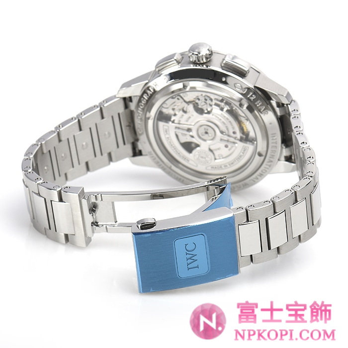IWC自動巻き時計インヂュニア クロノグラフ IW380802