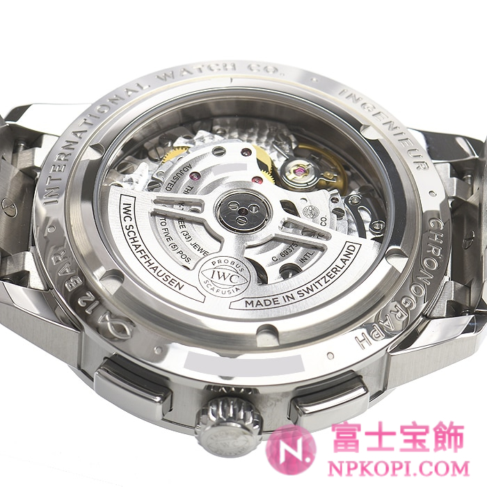 IWC自動巻き時計インヂュニア クロノグラフ IW380802