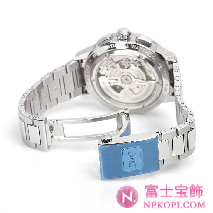 IWC自動巻き時計インヂュニア クロノグラフ IW380801