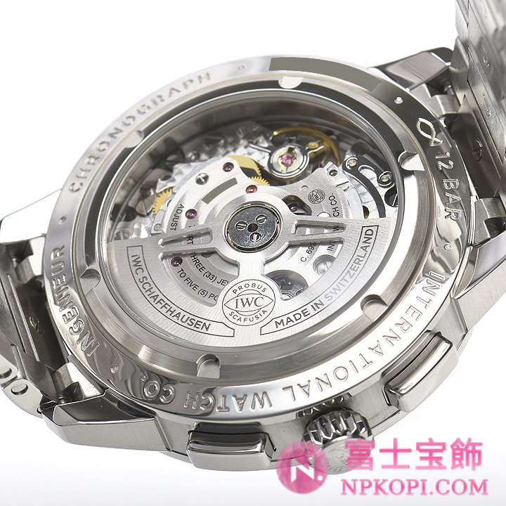 IWC自動巻き時計インヂュニア クロノグラフ IW380801