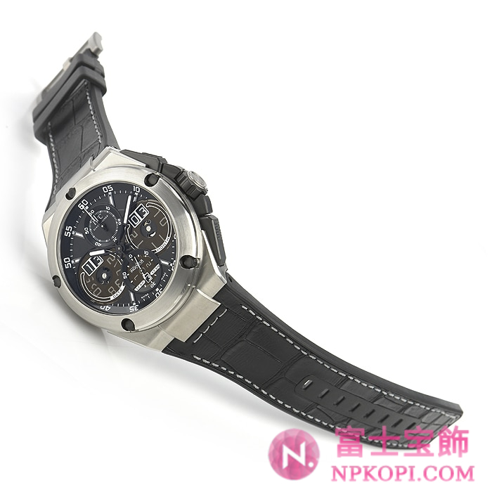 IWC自動巻き時計インヂュニア パーペチュアルカレンダーデジタルデイト/マンス IW379201
