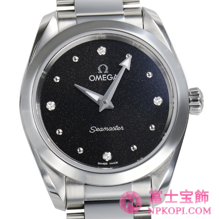 オメガクォーツ時計シーマスター アクアテラ 150M 28mm 220.10.28.60.51.001