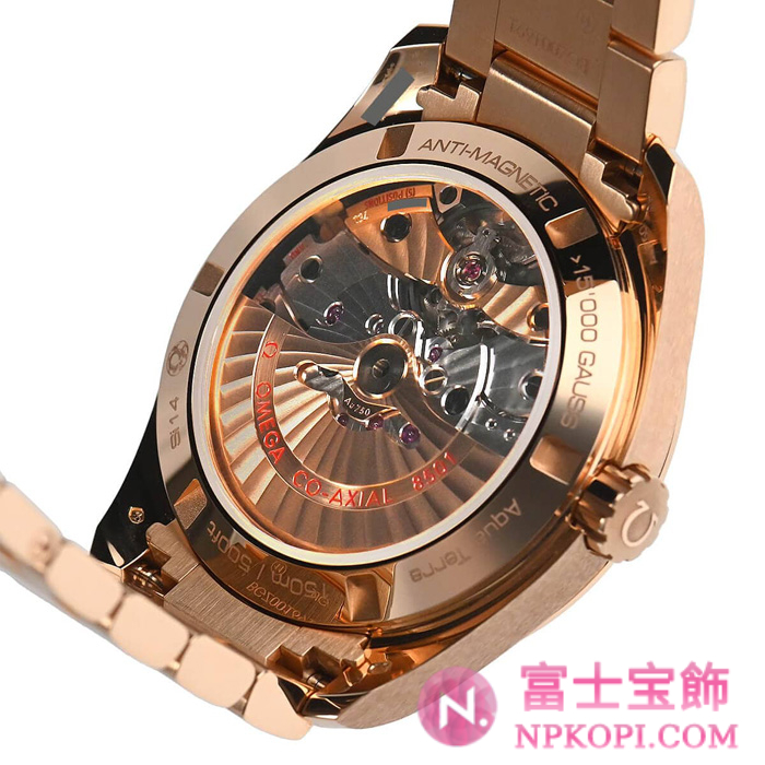 オメガ自動巻き時計シーマスターアクアテラ 150M 38.5mm 231.55.39.21.55.001