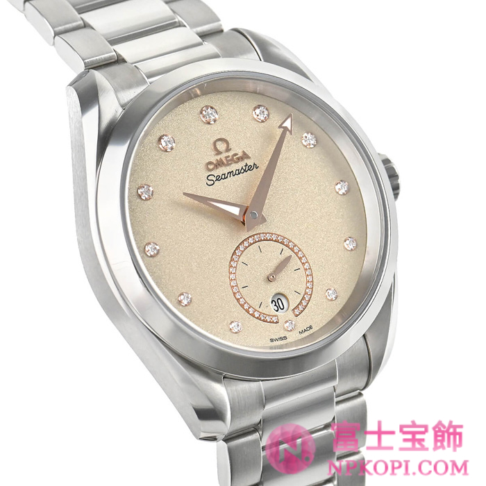 オメガ自動巻き時計シーマスター アクアテラ 150M 38mm 220.10.38.20.59.001