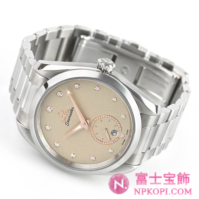 オメガ自動巻き時計シーマスター アクアテラ 150M 38mm 220.10.38.20.59.001