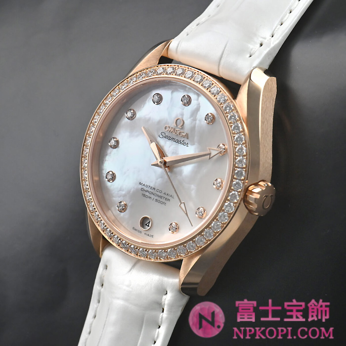 オメガ自動巻き時計シーマスター アクアテラ 150M 38.5mm 231.58.39.21.55.001