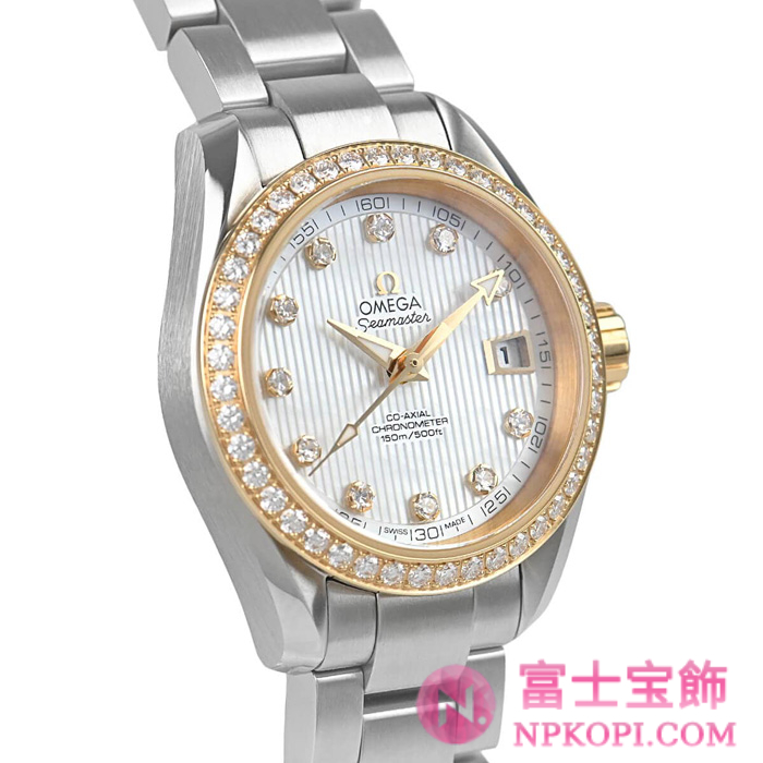 オメガ自動巻き時計シーマスター アクアテラ 150M 30mm 231.25.30.20.55.004