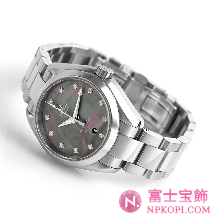 オメガ自動巻き時計シーマスター アクアテラ 150M 34mm 231.10.34.20.57.001