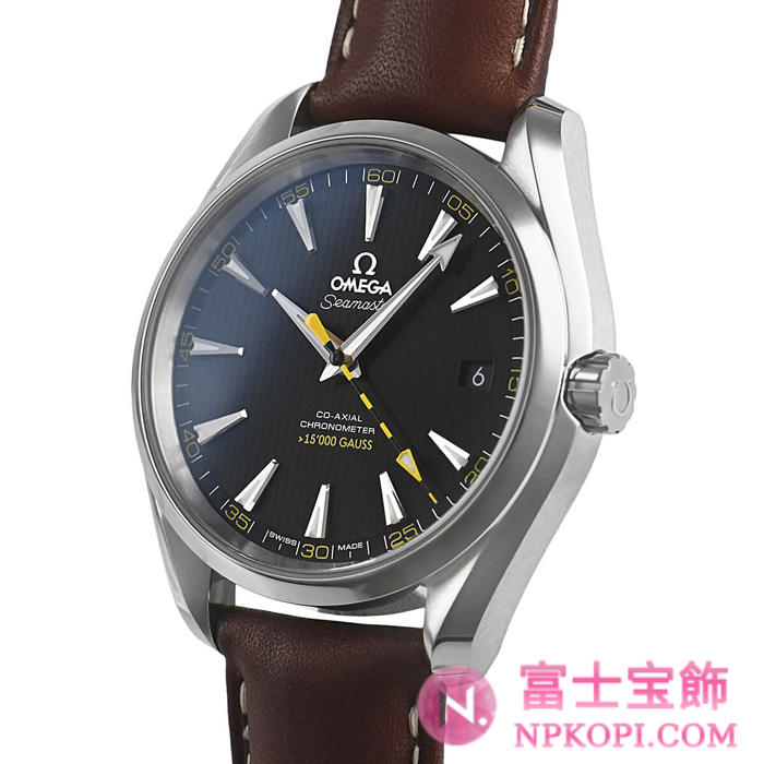 オメガ自動巻き時計シーマスター アクアテラ 150M 15000ガウス 41.5mm 231.12.42.21.01.001