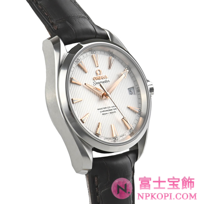 オメガ自動巻き時計シーマスター アクアテラ 150M 38.5mm 231.13.39.21.02.003