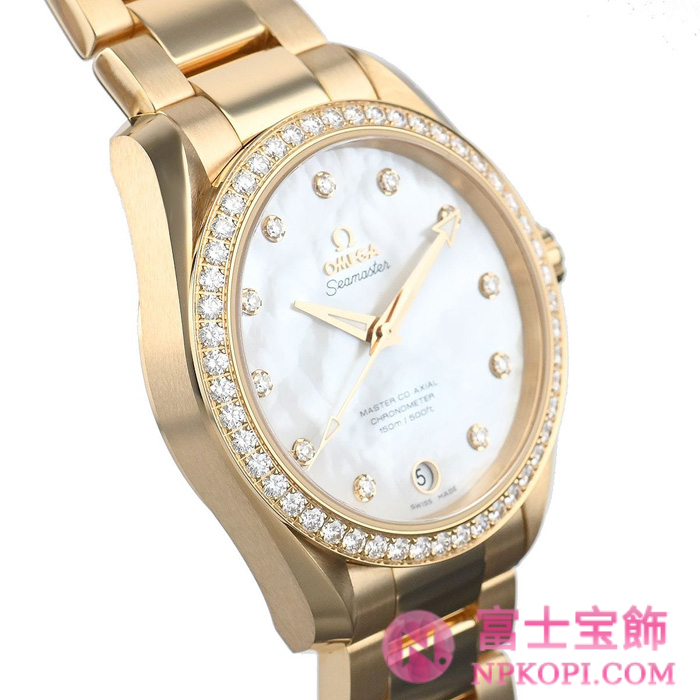 オメガ自動巻き時計シーマスター アクアテラ 150M 38.5mm 231.55.39.21.55.002