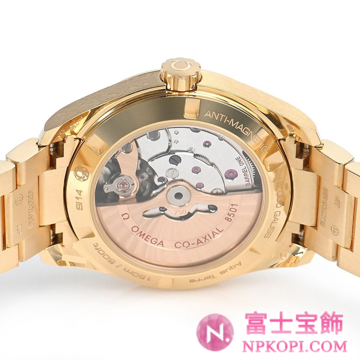 オメガ自動巻き時計シーマスター アクアテラ 150M 38.5mm 231.55.39.21.55.002