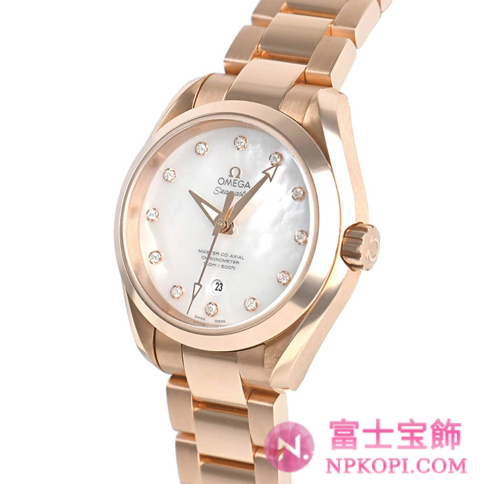 オメガ自動巻き時計シーマスター アクアテラ 150M 34mm 231.50.34.20.55.001