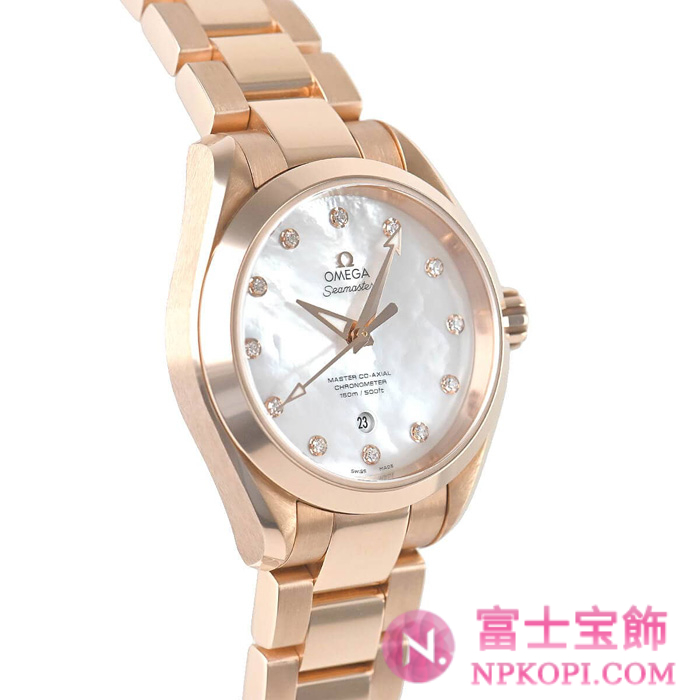 オメガ自動巻き時計シーマスター アクアテラ 150M 34mm 231.50.34.20.55.001