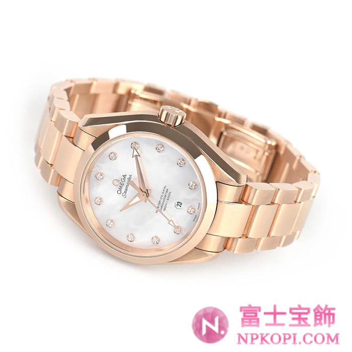 オメガ自動巻き時計シーマスター アクアテラ 150M 34mm 231.50.34.20.55.001