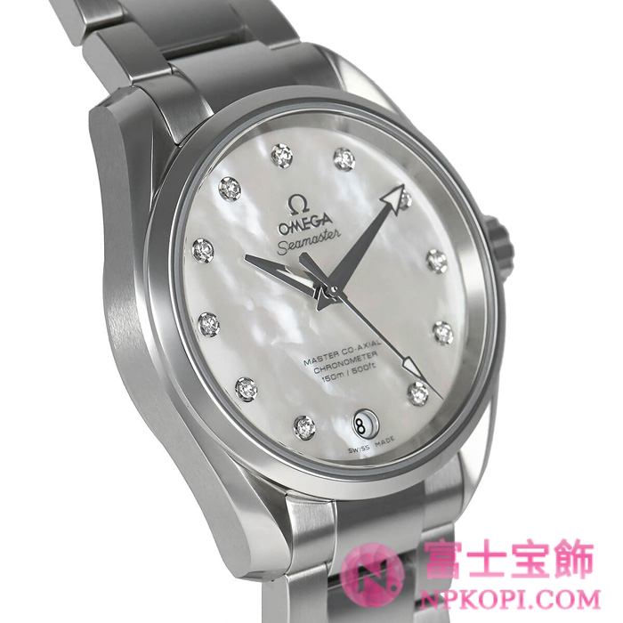 オメガ自動巻き時計シーマスター アクアテラ 150M 38.5mm 231.10.39.21.55.002