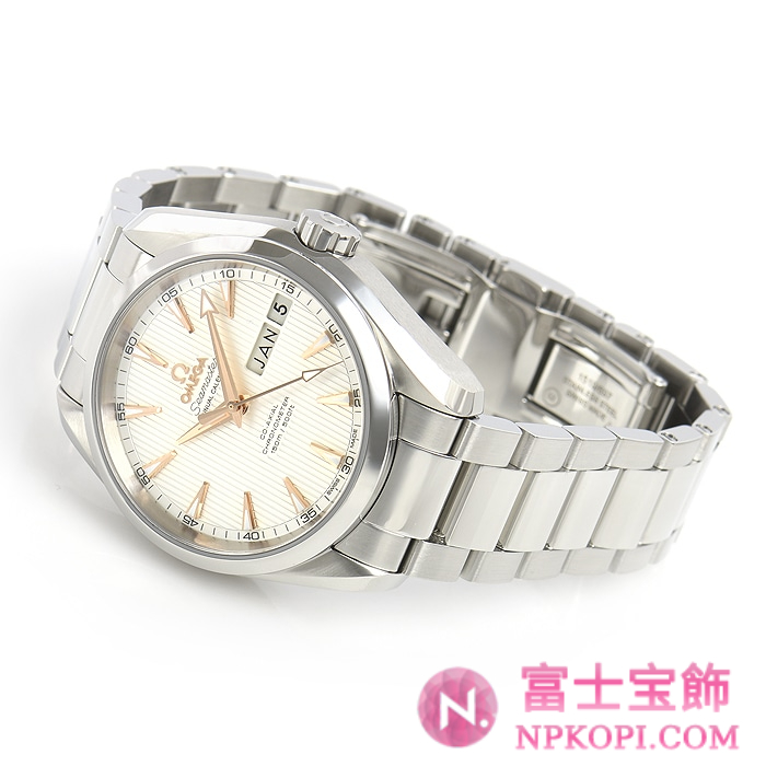 オメガ自動巻き時計シーマスター アクアテラ 150M 38.5mm 231.10.39.22.02.001