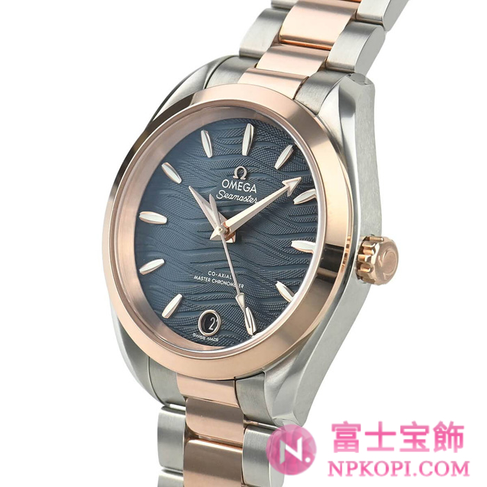 オメガ自動巻き時計シーマスター アクアテラ 150M 34mm 220.20.34.20.03.001