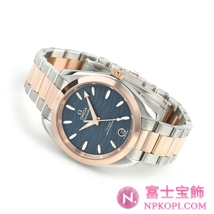 オメガ自動巻き時計シーマスター アクアテラ 150M 34mm 220.20.34.20.03.001