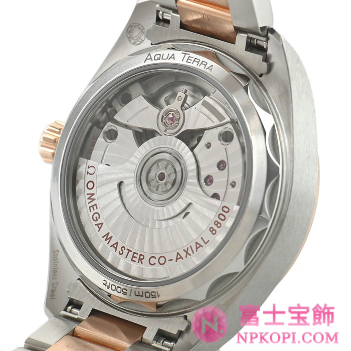 オメガ自動巻き時計シーマスター アクアテラ 150M 34mm 220.20.34.20.03.001